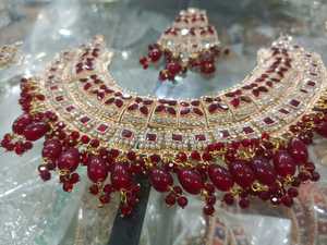 High Quality Traditional <b>Pakistani</b> Indian Style Wedding <b>Jewelry</b> Set Handcrafted & Customizable Factory Sale for Women - Product Image 4