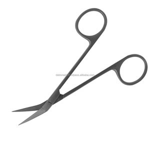 Tijeras Quirúrgicas Manuales Personalizadas para Iris, Diseño Curvo en Ángulo, 9 cm, 10.5 cm, 11.5 cm, Acero Inoxidable, Clase II, CE, OEM, Marca Privada - Product Image 2