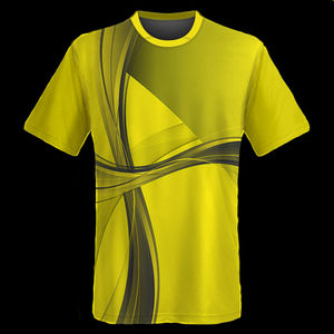 100% Polyester Sublimation T-Shirt hommes vêtements de sport personnalisé Sublimation impression T-Shirt graphique t-shirts Sublimation impression chemise - Product Image 1