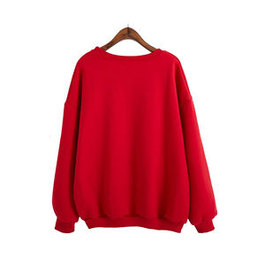 Sudadera de manga larga de punto de alta calidad con logotipo personalizado y cuello redondo para mujer de Bangladesh, 100% - Product Image 5