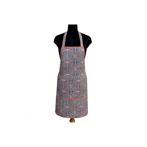 Top Quality <b>Aprons</b> <b>Kitchen</b> Indian Block-Printed 100% Breathable 20 Sheeting Cotton 83 Cms <b>Kitchen</b> <b>Apron</b> For Sale At Lowest Price - Product Image 1