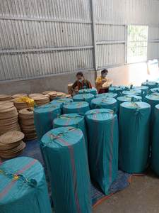 Napperon en gros personnalisé carré rotin rond eau à la main en osier Service écologique jacinthe jonc de mer tissé herbe paille - Product Image 6