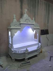 ของตกแต่งบ้านจิตวิญญาณทำจากหินอ่อนรูปวิหารหินอ่อนสีขาวพรีเมี่ยม - Product Image 5