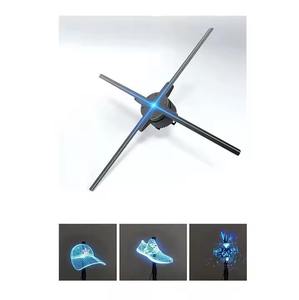 Ventilateur de publicité commerciale à commande sans fil holographique 3D de 65cm fabriqué en Inde Affichage intérieur et extérieur OEM compétitif - Product Image 1