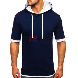 100% Top haute qualité personnalisé couleur et taille hommes T-Shirts à capuche 2024 dernière conception hommes T-Shirts à capuche taux de gros OEM - Product Image 3
