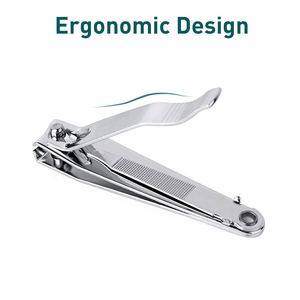 Ergonomic Design Stainless Steel Curved Baby <b>Nail</b> <b>Clipper</b> All Colors All Ages Professional Use Manicure Pedicure - Product Image 5