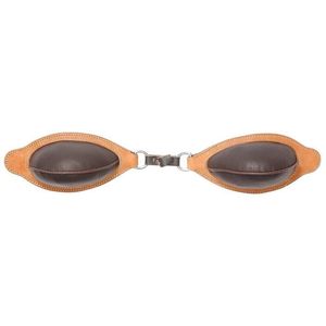 Rouleau de tronçonnage de remplacement de selle occidentale de qualité supérieure fait à la main paire en cuir véritable naturel léger conception de couleur personnalisée haute - Product Image 2