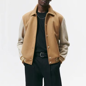 Best Quality Custom Design Varsity <b>Man</b> <b>Jackets</b> <b>Thin</b> Canvas Made Varsity <b>Jacket</b> with Letter for Sale - Product Image 1