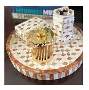 Quemador de incienso Bakhoor, artesanía natural de la India, juego de regalos de regalo de Madkhan, fabricante de 3 piezas - Product Image 1