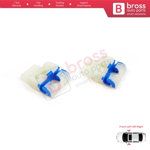 คลิปซ่อมชุดมอเตอร์กระจกหน้าต่าง BWR219+BWR220 รุ่น A+B ด้านหน้า สำหรับ Golf MK5 ปี 2003-2009 Jetta A5 1K ปี 2005-2010 1K4837461 - Product Image 4