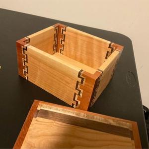 Antique Style Wooden Handmade Eco-Friendly Multifunction <b>Storage</b> <b>Box</b> for Collectors and Living Room <b>Decor</b> - Product Image 5