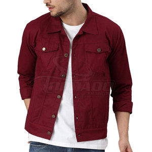 Último diseño Precio razonable Ropa juvenil Hombres Jeans Chaquetas Oem Servicio Jeans Chaquetas para hombres - Product Image 1