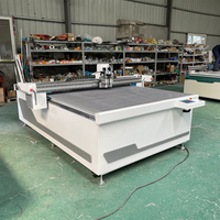 Cortadora de Cuchillas Oscilantes CNC, Plotter Digital, Máquina de Corte Láser para Tela de Fibra de Poliéster, Fibra de Vidrio, Preimpregnados y Ropa