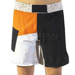 Concevez votre propre short MMA/boxe-Séchage rapide Respirant Couleurs personnalisables pour hommes Logo Spandex/Polyester Matériel Meilleure vente - Product Image 1