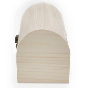 Mini organizador de joyas de viaje de terciopelo personalizado con diseños únicos, joyero de madera marrón para anillos, pendientes de HF CRAFTS - Product Image 3