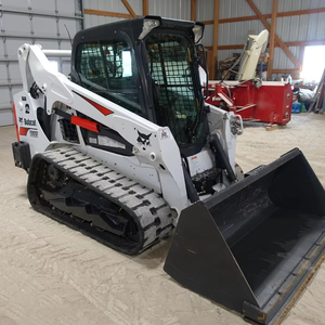 Chargeuse compacte Bobcat T86 avec moteur Kubota, composants essentiels (moteur, boîte de vitesses, pompe et roulement) - Capacité de charge nominale de 200 tonnes - Product Image 1
