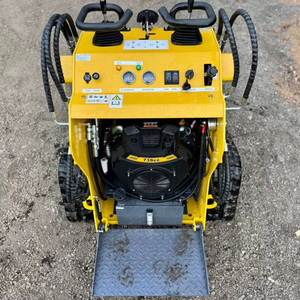 Livraison gratuite bon marché Mini Skid Steer moteur CE EURO5 EPA Skidsteer roue diesel sur chenilles Mini chargeuse sur chenilles pour tout terrain - Product Image 1