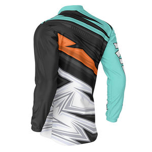 Maillot de VTT personnalisé pour la conduite hors route avec design sur mesure, séchage rapide, respirant, % polyester, grande taille - Product Image 5