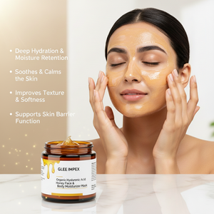 Crema Facial y Corporal Hidratante con Ácido Hialurónico Orgánico y Miel para Piel Seca y Grasa 100g - Product Image 2