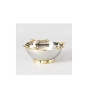 Tazón de servir de metal, una inversión práctica y elegante para la cocina, ideal para servir comidas con confianza y facilidad, increíble artículo de cocina. - Product Image 5