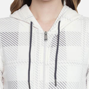 Venta caliente transpirable cómodo invierno impreso señoras de alta calidad de manga larga mujeres chándal conjuntos 100% algodón - Product Image 5