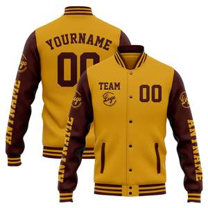 Wholesale Manufacturer Custom Printed Coated <b>Canvas</b> Oversized Varsity Jacket for Unisex - Product Image 1