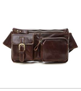Cuir véritable Hommes Chest Pack Fashion Messenger Shoulder Travel Crossbody Sling Bag entièrement personnalisé - Product Image 2