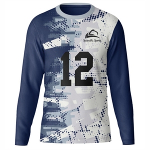 Personalización Diseña tu propio logotipo Venta al por mayor 100% Poliéster Camiseta de voleibol Ropa deportiva Camiseta de voleibol - Product Image 2