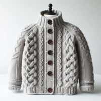 Blouson Bomber en Laine Mérinos Premium à Col Montant - Respirant, Coupe-Vent, Chauffant, Écologique, Vintage, Hiver