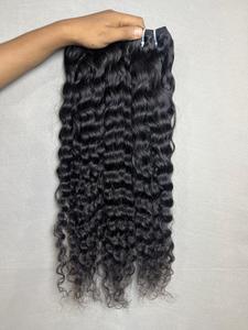 Alta calidad suave indio Remy Natural recto Natural negro 8-30 pulgadas suelta onda profunda alta-Premium paquetes de cabello humano nuevo - Product Image 3