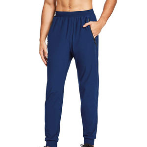 Confortable dernière conception nouveauté mi cordon taille Fitness porter hommes pantalons de survêtement polaire matériel Joggers respirant - Product Image 1
