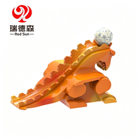 Rampe de bowling en forme de dinosaure de dessin animé pour enfants, lanceur d'aide au bowling adapté aux pistes de bowling standard pour adultes, vente en gros