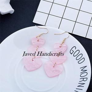 Pendiente de resina epoxi de nuevo diseño Pendientes de joyería de moda antigua para precio al por mayor Pendiente de resina epoxi - Product Image 4