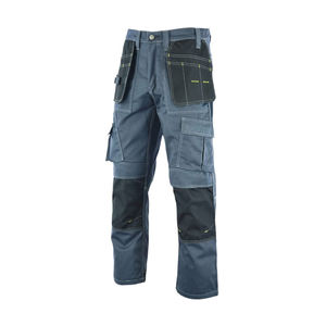 Pantalon de construction en coton confortable pour hommes, multi-poches, haut vers le bas, conception personnalisée, vêtements de sécurité imperméables, vente en gros - Product Image 2