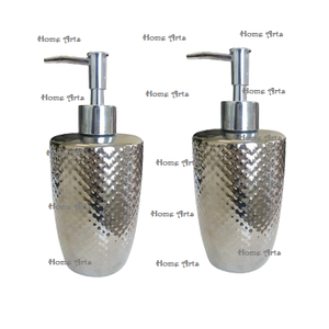 เครื่องจ่ายสบู่เหลวทรงสี่เหลี่ยมขนาดใหญ่ทำจากสแตนเลสสีเงินดีไซน์ล่าสุด - Product Image 4