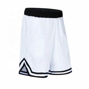 Short imprimé confortable décontracté pour hommes Polyester Oxford tissu taille élastique basket-ball maille court Service OEM vente en gros - Product Image 1