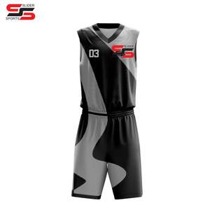 Vêtements de sport Ensembles d'uniformes de basket-ball personnalisés Vente en gros Service OEM Uniformes de basket-ball à vendre - Product Image 1