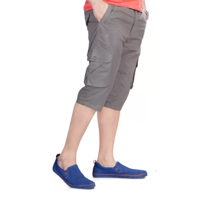 BD Fournisseur Haute Qualité Pas Cher Prix Hommes Cargo Shorts Pantalon Conception Personnalisée Décontracté Couleur Unie Vente en Gros Cargo Court Pour Hommes - Product Image 3