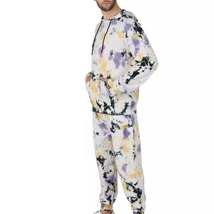 Survêtement Tie Dye Nouveau Style Logo Personnalisé pour Hommes Tissu Doux à Bas Prix Survêtement Tie Dye Décontracté à Séchage Rapide avec Votre Propre Logo - Product Image 4