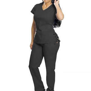 Ensemble de blouses médicales élégantes pour femmes, tissu doux, extensible, confortable, respirant, design durable, parfait pour l'hôpital et la clinique - Product Image 6