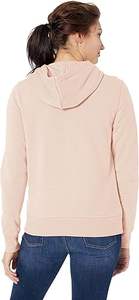 เสื้อฮู้ดซิปเต็มตัวขนแกะระบายอากาศของผู้หญิงถักสำหรับฤดูหนาวพร้อมโลโก้ด้านหน้า - Product Image 6