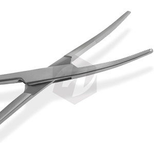 Juego de pinzas de pesca de acero inoxidable de 5 pulgadas, 2 piezas, hemostatos curvos y rectos, herramientas de precisión duraderas, pesca, uso de Hobby médico - Product Image 2