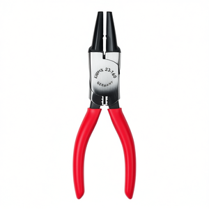 Pince à bec rond Knipex noire, atraînementé avec une tête polie, poignées recouvertes de plastique - Product Image 3