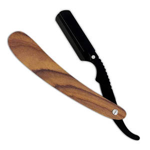 Maquinillas de afeitar de peluquero para hombre hechas a medida, mango de madera, maquinillas de afeitar de acero alemán para Barba, maquinilla de afeitar para uso en salón - Product Image 6