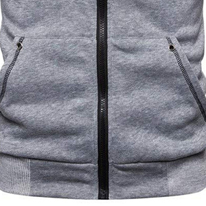 High Quality New Design Men Zipper <b>Hoodie</b> Polyester Breathable Quick Dry Zipper <b>Hoodie</b> <b>Trendy</b> Hot Selling Men Zipper <b>Hoodie</b> - Product Image 6