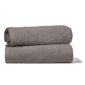 Serviette de bain en charbon de bois de haute qualité, séchage rapide, tissu super doux, pour usage quotidien dans la salle de bain, serviette de visage Oxford Gris - Product Image 1