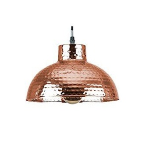 Top tendance métal rond suspendu martelé suspension lampe en cuivre pour salon taille personnalisée forme couleur - Product Image 3