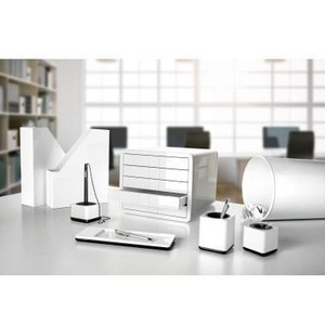 Contenedor de Basura HAN I-Line 20L Blanco, 28.3 x 34 cm, 1 Compartimento de Separación, Estireno-Metil Metacrilato, 28.3 x 34 cm (D. x A) - Product Image 3