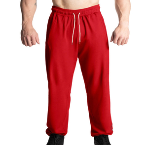 กางเกงผ้าฟลีซกันน้ำมีกระเป๋า, กางเกงระบายอากาศผ้าฝ้ายเอวกลางขากว้างมีเชือกผูกเอวและ100% - Product Image 2