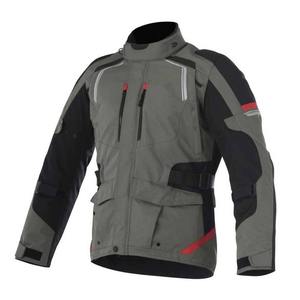Moto robuste moto longue équitation Textile imperméable noir Motocross Cardura Textile veste - Product Image 1